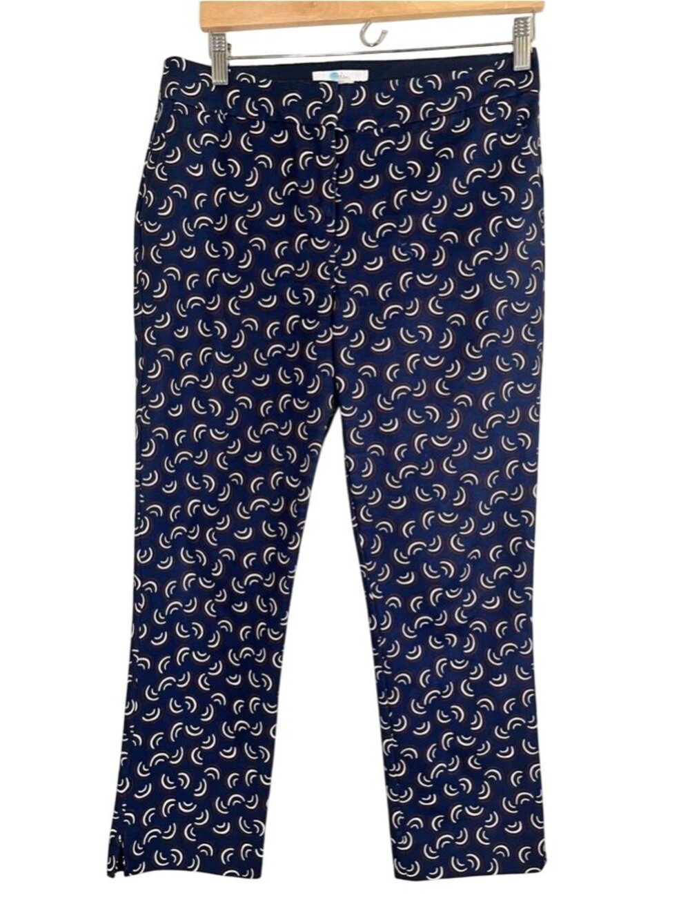 Boden Rainbow Pant 6P Blue Coastal Nautical Resort Preppy‎ Classic Chic Retro